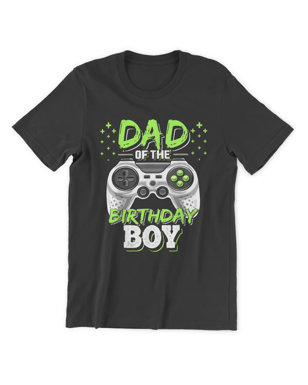Mens Dad of the Birthday Boy Matching Video Gamer Birthday Party T-Shirt Men's Premium Tshirt black s