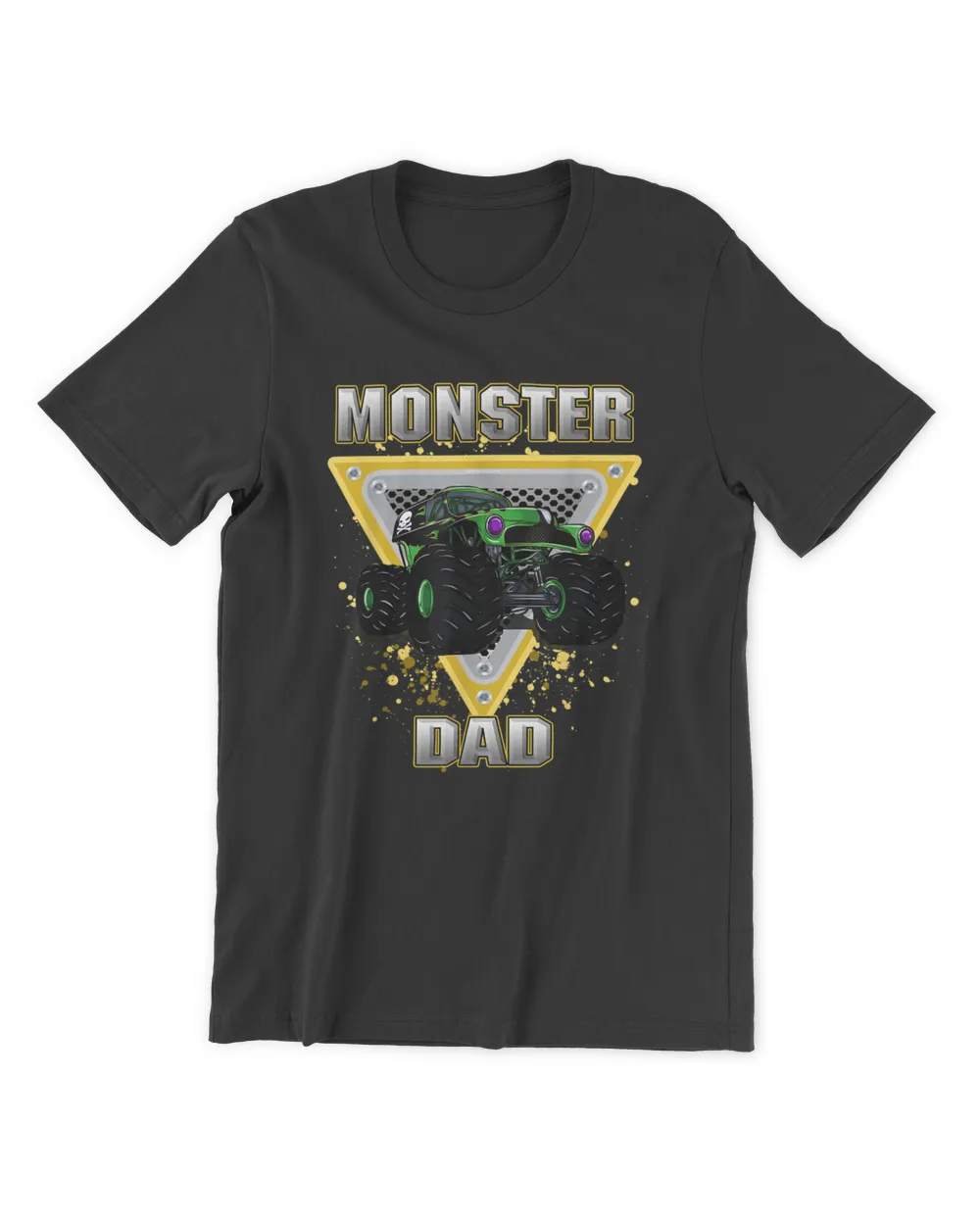Monster Truck Dad T-Shirt Men's Premium Tshirt black s