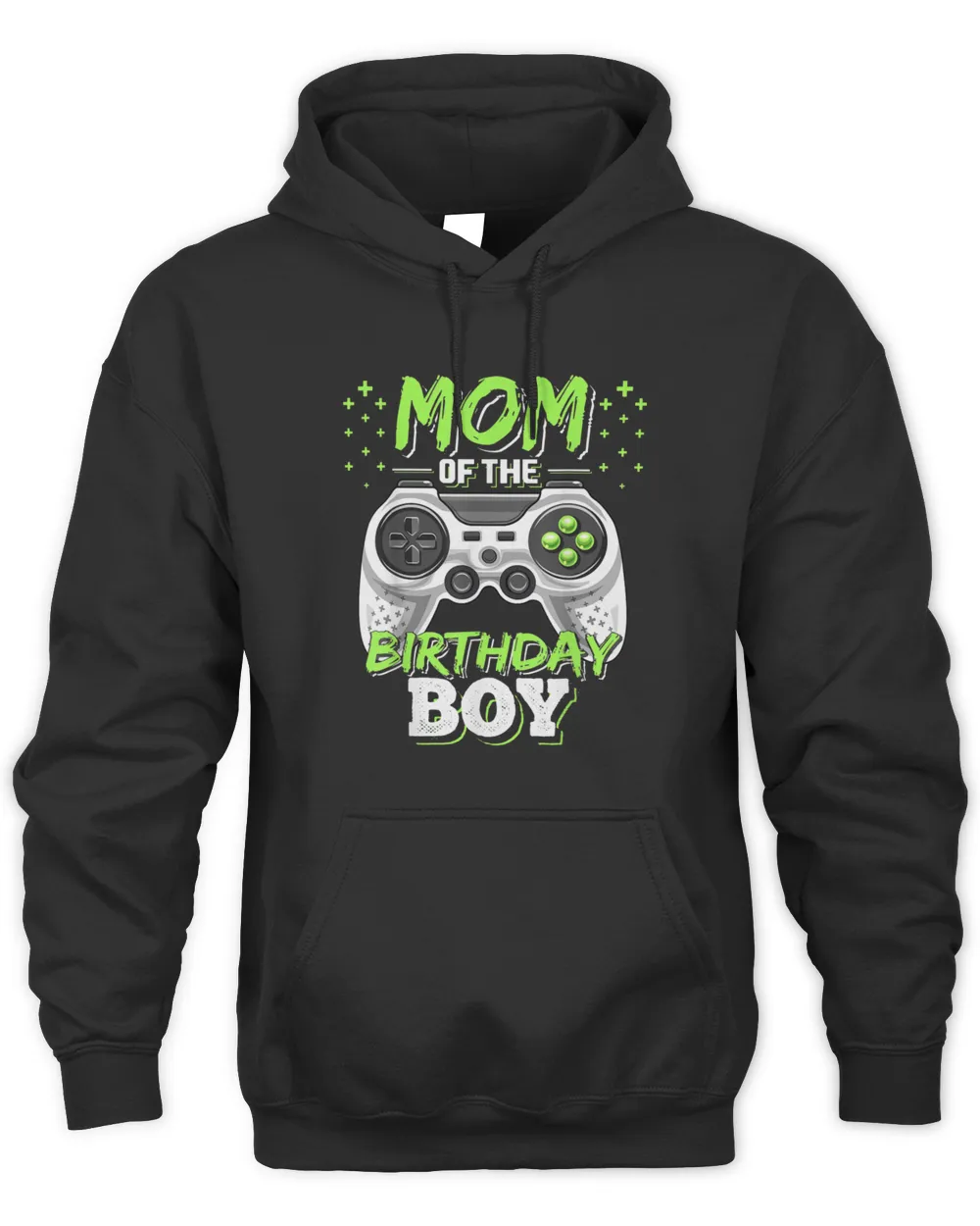 Mom of the Birthday Boy Matching Video Gamer Birthday Party T-Shirt Unisex Hoodie black s