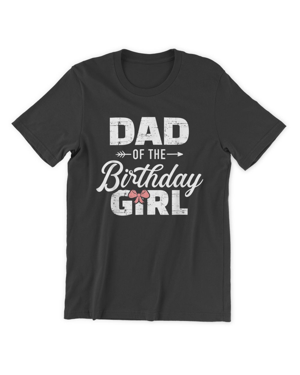 Mens Dad of the birthday daughter girl matching family T-Shirt Men's Premium Tshirt black s