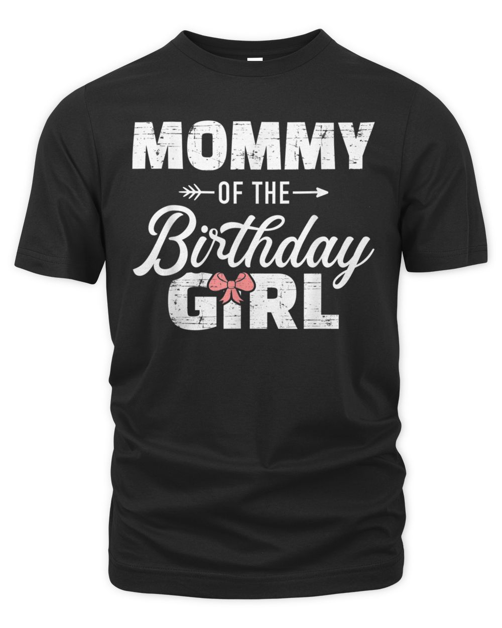 Mommy of the birthday daughter girl matching family for mom T-Shirt Men's Premium Tshirt black s